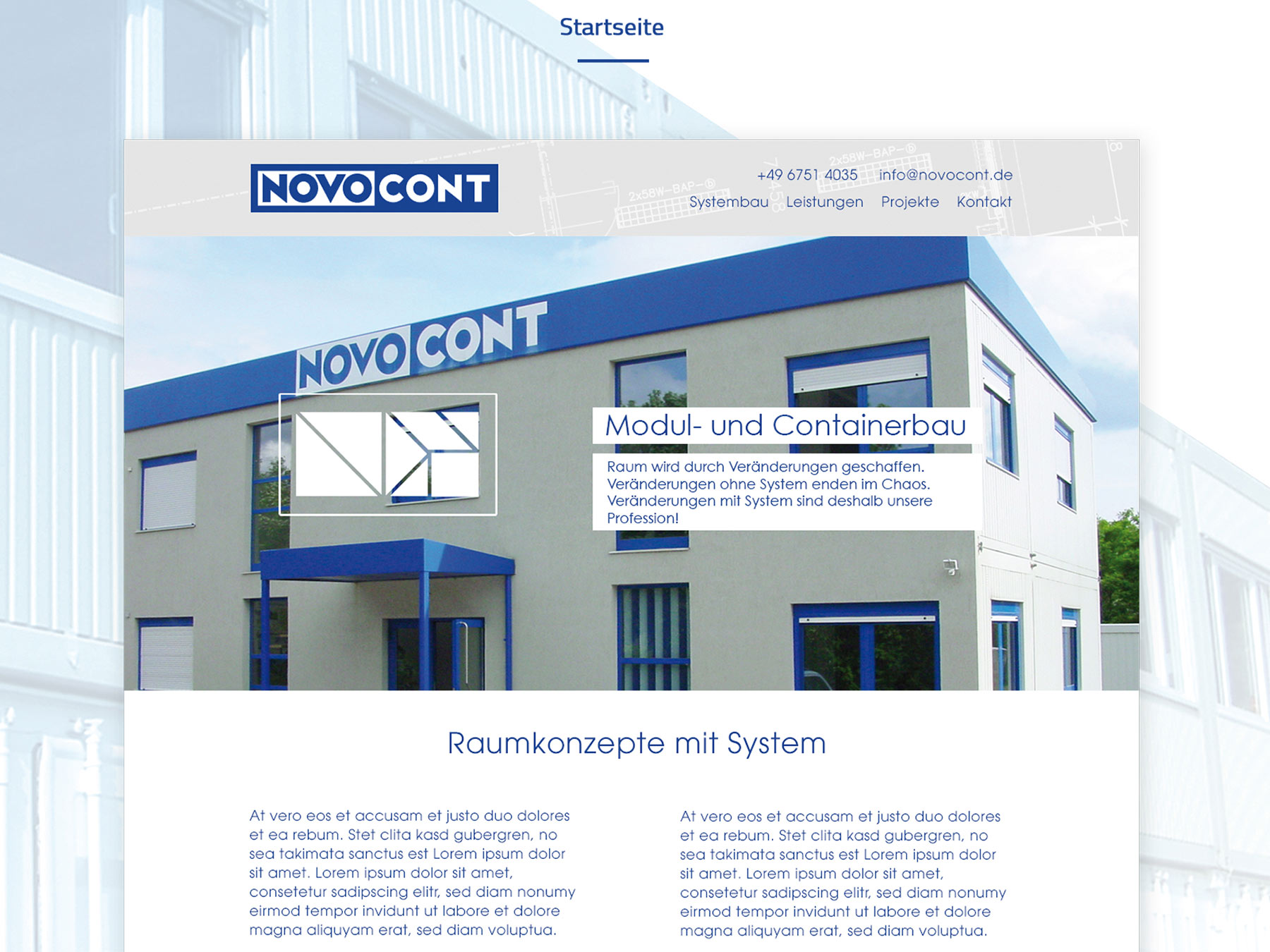 AuD Referenzen Novocont Webdesign Hamburg