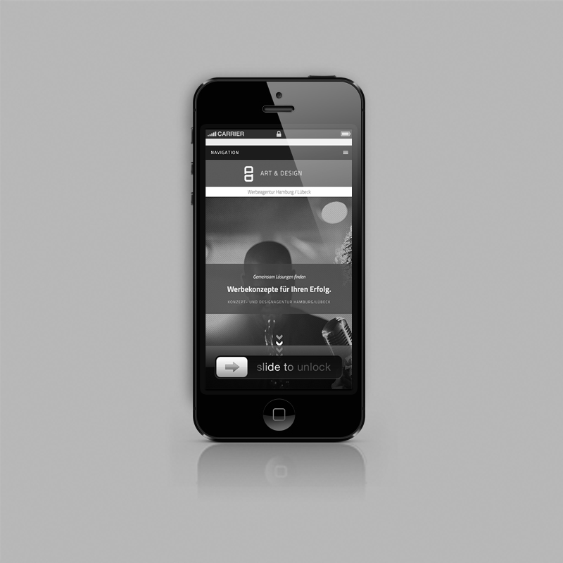 Responsives Webdesign von der Werbeagentur ART & DESIGN aus Hamburg