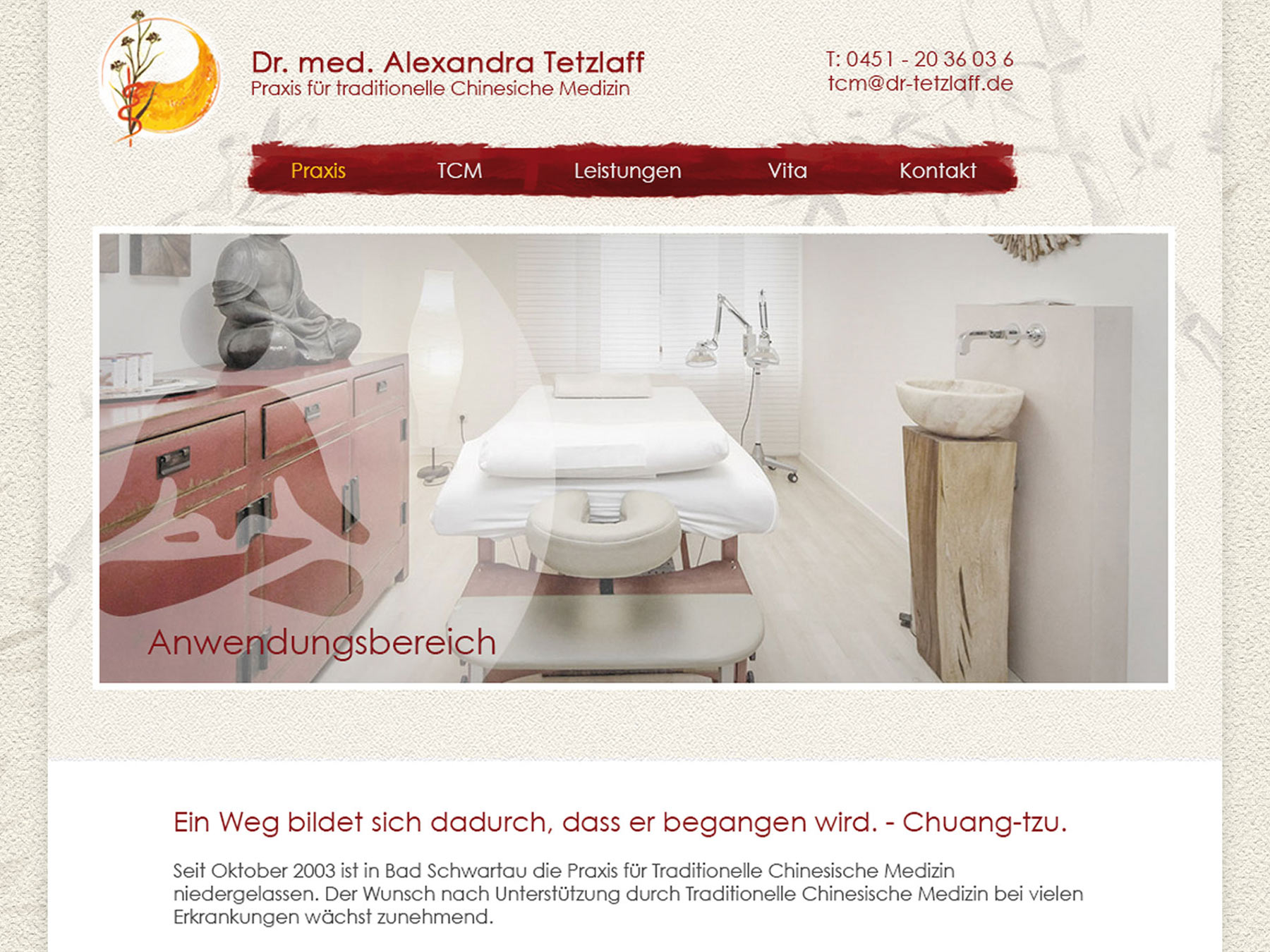 AuD Referenzen Dr. Tetzlaff Webdesign