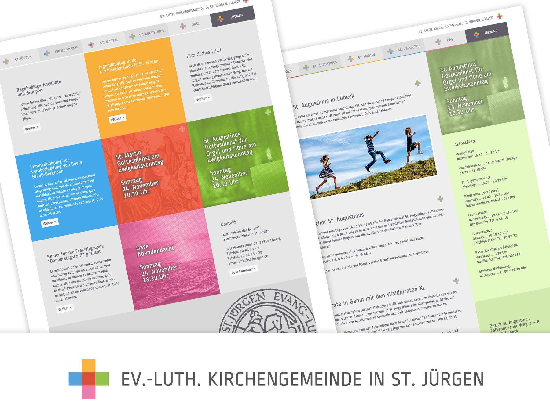 AuD Referenzen St. Juergen Relaunch Internetauftritt